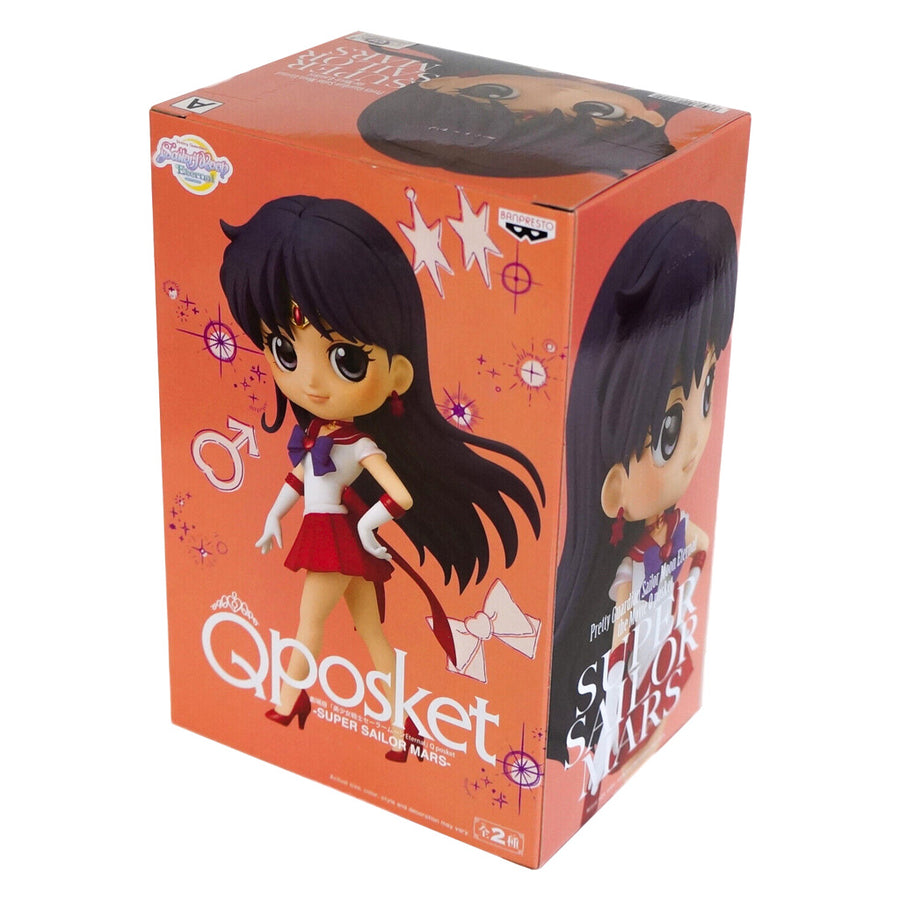 ESTÁTUA BANPRESTO QPOSKET SAILOR MOON ETERNAL - SUPER SAILOR MARS VERSION A 16804