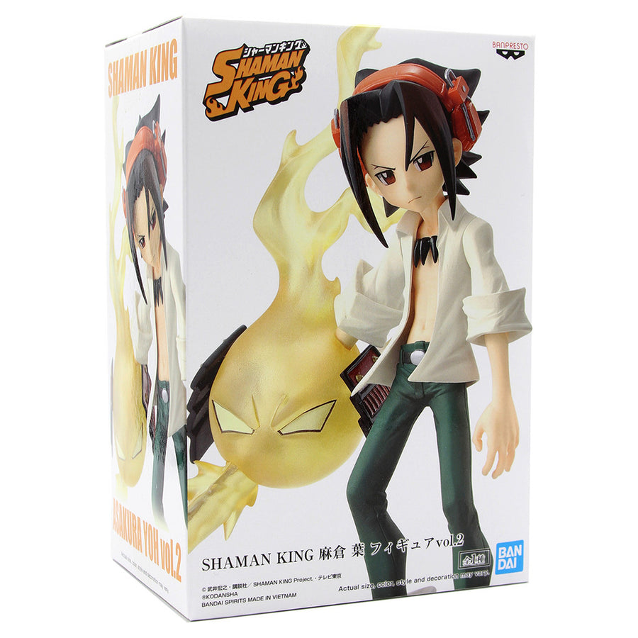 ESTÁTUA BANPRESTO SHAMAN KING VOL.2 0 YOH ASAKURA 18712