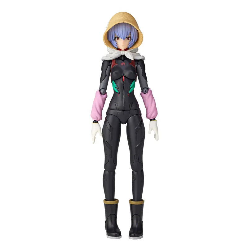 EVANGELION EVOLUTION EV-022 Evangelion: 3.0+1.0 Thrice Upon a Time Rei Ayanami [Name] 3rd Ver.ㅤ – Kaiyodo – ActionFigureBrasil