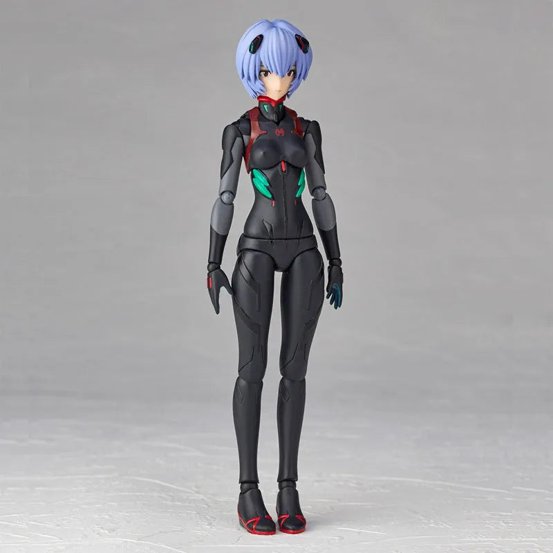 EVANGELION EVOLUTION EV-022 Evangelion: 3.0+1.0 Thrice Upon a Time Rei Ayanami [Name] 3rd Ver.ㅤ – Kaiyodo – ActionFigureBrasil