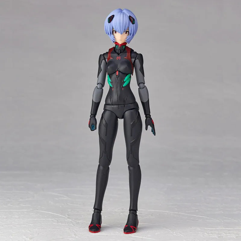 EVANGELION EVOLUTION EV-022 Evangelion: 3.0+1.0 Thrice Upon a Time Rei Ayanami [Name] 3rd Ver.ㅤ – Kaiyodo – ActionFigureBrasil