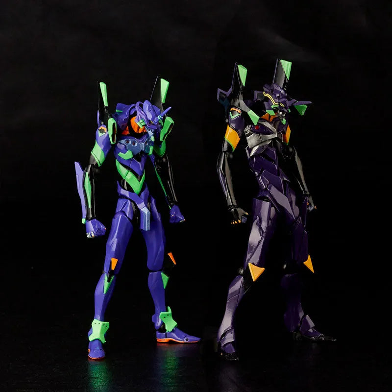 EVANGELION EVOLUTION EV-EX EVA-01 & EVA-13 + Spear of Gaiusㅤ – Kaiyodo – ActionFigureBrasil