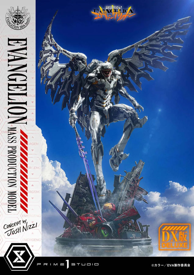 Evangelion Mass Production Model (Deluxe Bonus Version) NEON GENESIS EVANGELION – Prime1Studio – ActionFigure Brasil