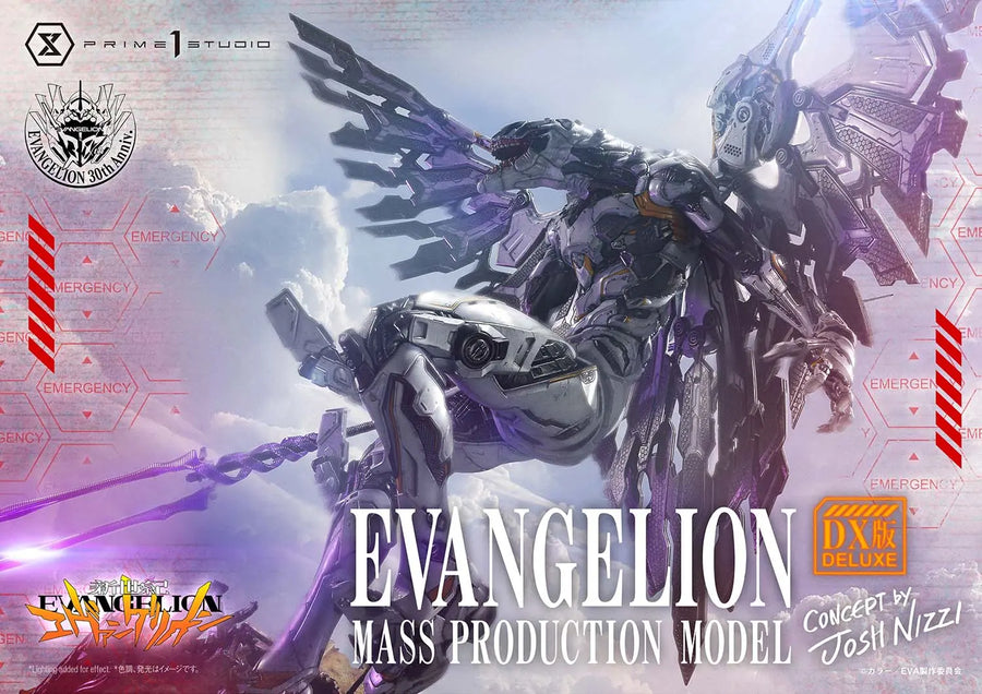 Evangelion Mass Production Model (Deluxe Bonus Version) NEON GENESIS EVANGELION – Prime1Studio – ActionFigure Brasil