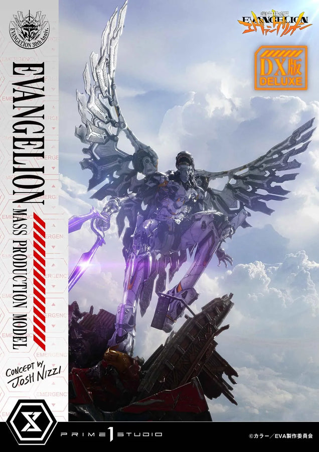 Evangelion Mass Production Model (Deluxe Bonus Version) NEON GENESIS EVANGELION – Prime1Studio – ActionFigure Brasil