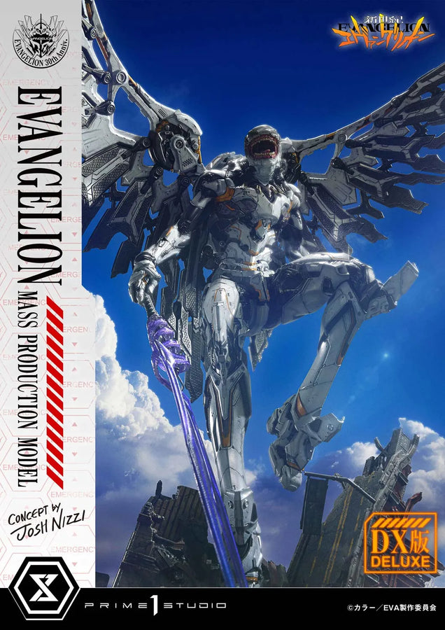 Evangelion Mass Production Model (Deluxe Bonus Version) NEON GENESIS EVANGELION – Prime1Studio – ActionFigure Brasil