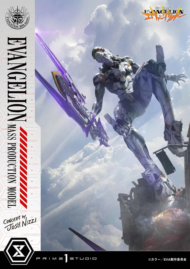 Evangelion Mass Production Model (Deluxe Bonus Version) NEON GENESIS EVANGELION – Prime1Studio – ActionFigure Brasil