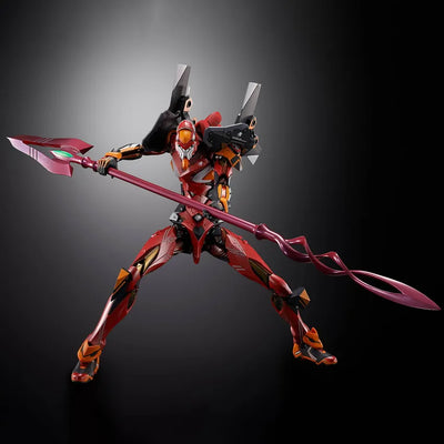 Evangelion Production Model-02 30th With the Spear of Cassius – Tamashii Nations – ActionFigure Brasil — ângulo diferente