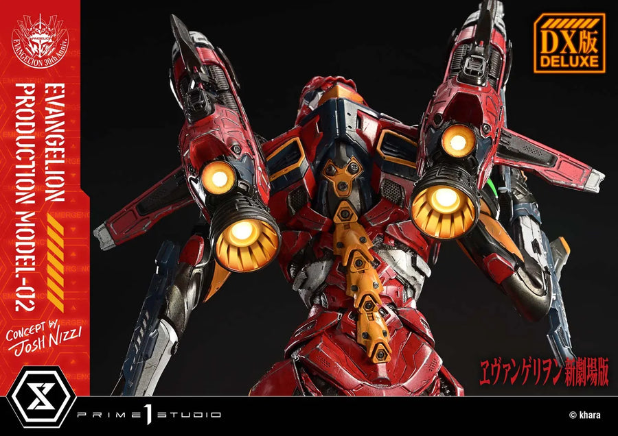 Evangelion Production Model-02 (Deluxe Bonus Version) Evangelion – Prime1Studio – ActionFigure Brasil