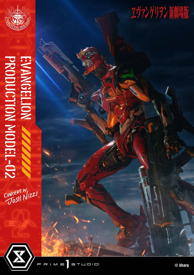 Evangelion Production Model-02 (Regular Version) Evangelion – Prime1Studio – ActionFigure Brasil