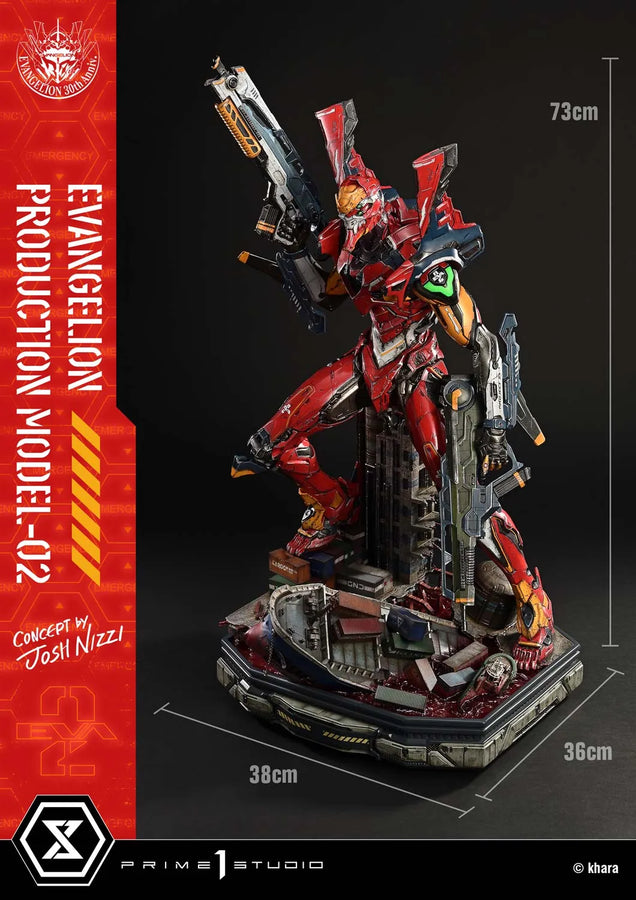 Evangelion Production Model-02 (Regular Version) Evangelion – Prime1Studio – ActionFigure Brasil