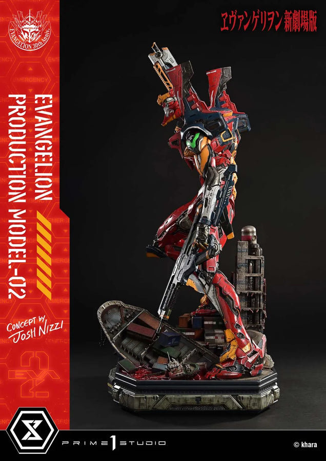 Evangelion Production Model-02 (Regular Version) Evangelion – Prime1Studio – ActionFigure Brasil