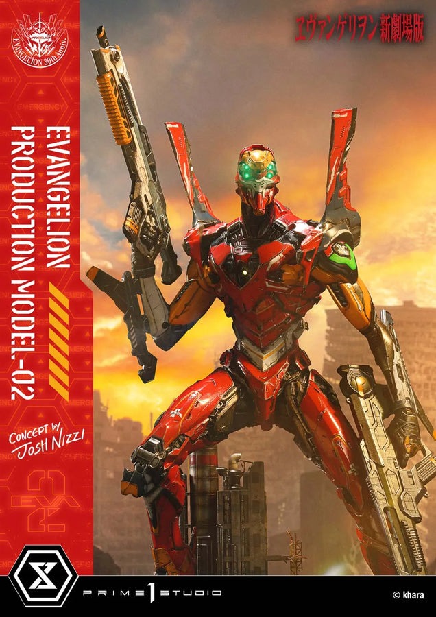 Evangelion Production Model-02 (Regular Version) Evangelion – Prime1Studio – ActionFigure Brasil