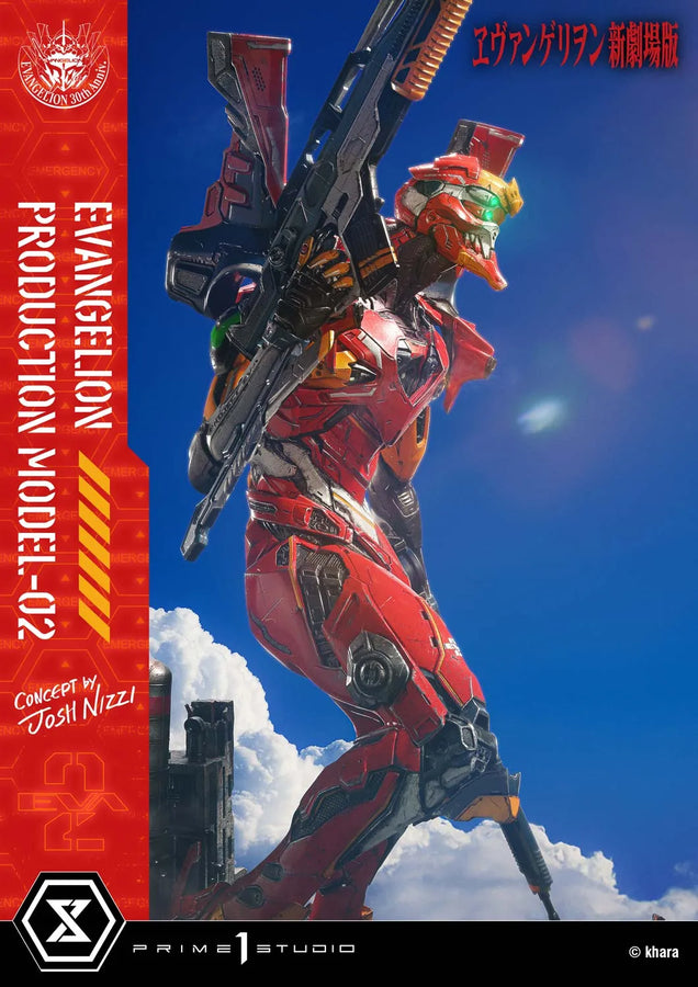 Evangelion Production Model-02 (Regular Version) Evangelion – Prime1Studio – ActionFigure Brasil