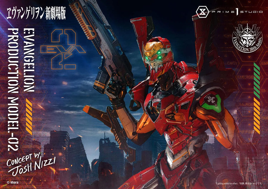 Evangelion Production Model-02 (Regular Version) Evangelion – Prime1Studio – ActionFigure Brasil