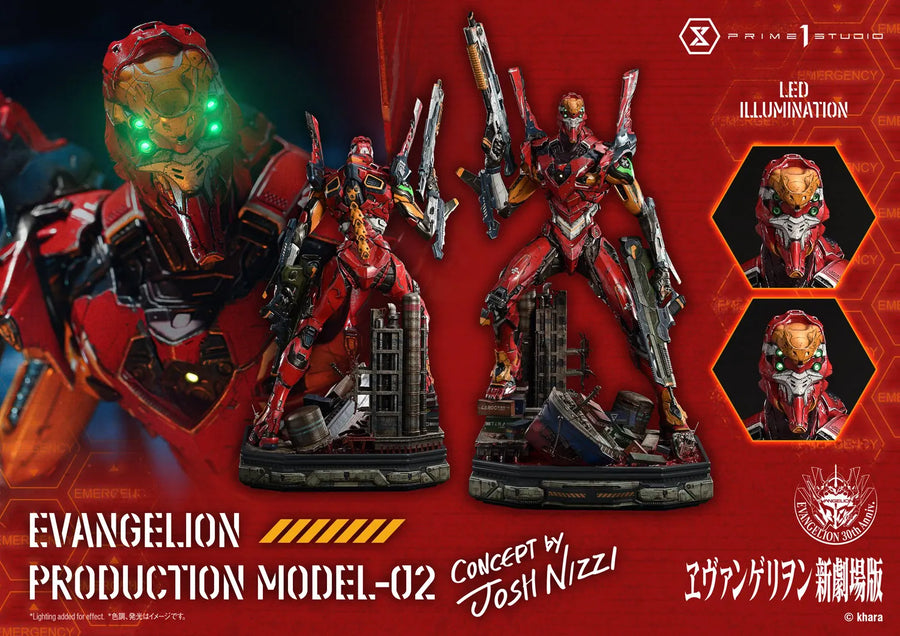 Evangelion Production Model-02 (Regular Version) Evangelion – Prime1Studio – ActionFigure Brasil