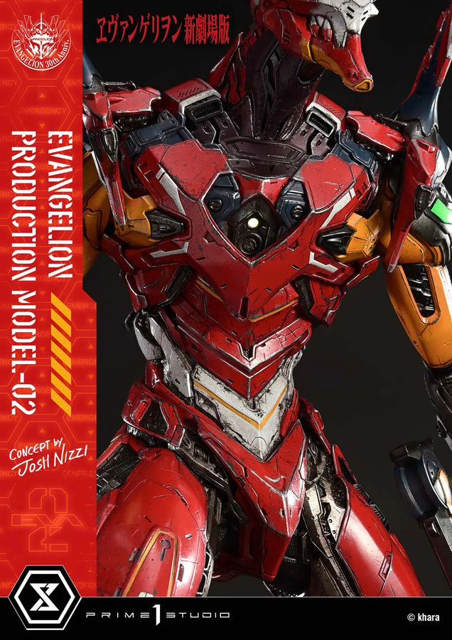 Evangelion Production Model-02 (Regular Version) Evangelion – Prime1Studio – ActionFigure Brasil
