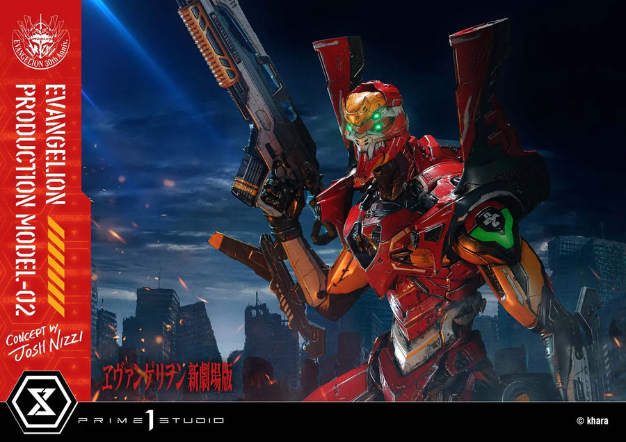 Evangelion Production Model-02 (Regular Version) Evangelion – Prime1Studio – ActionFigure Brasil