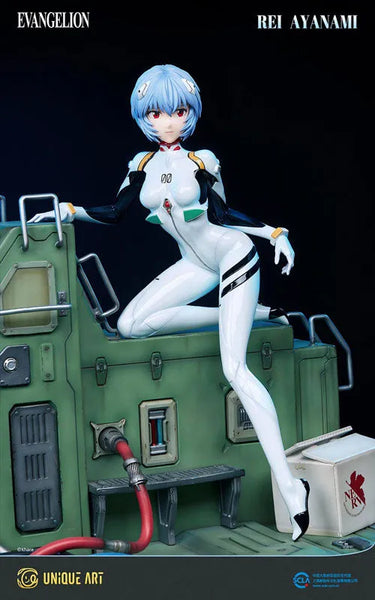 Evangelion Shin Gekijouban - Ayanami Rei - 1/4 (Unique Art Studio)ㅤ – Unique Art Studio – ActionFigureBrasil — ambientada
