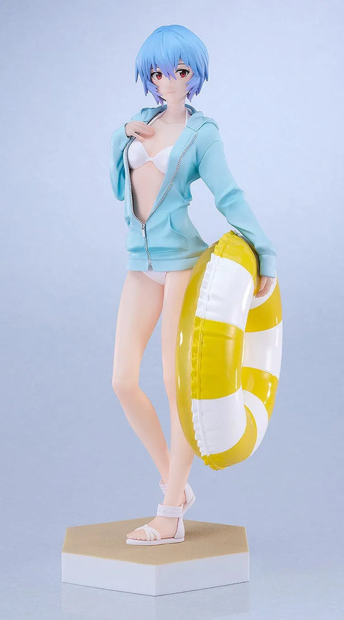 Evangelion Shin Gekijouban - Ayanami Rei - Beach Queens - Pop Up Parade - L (Good Smile Company) [Shop Exclusive]ㅤ – Good Smile Company – ActionFigureBrasil