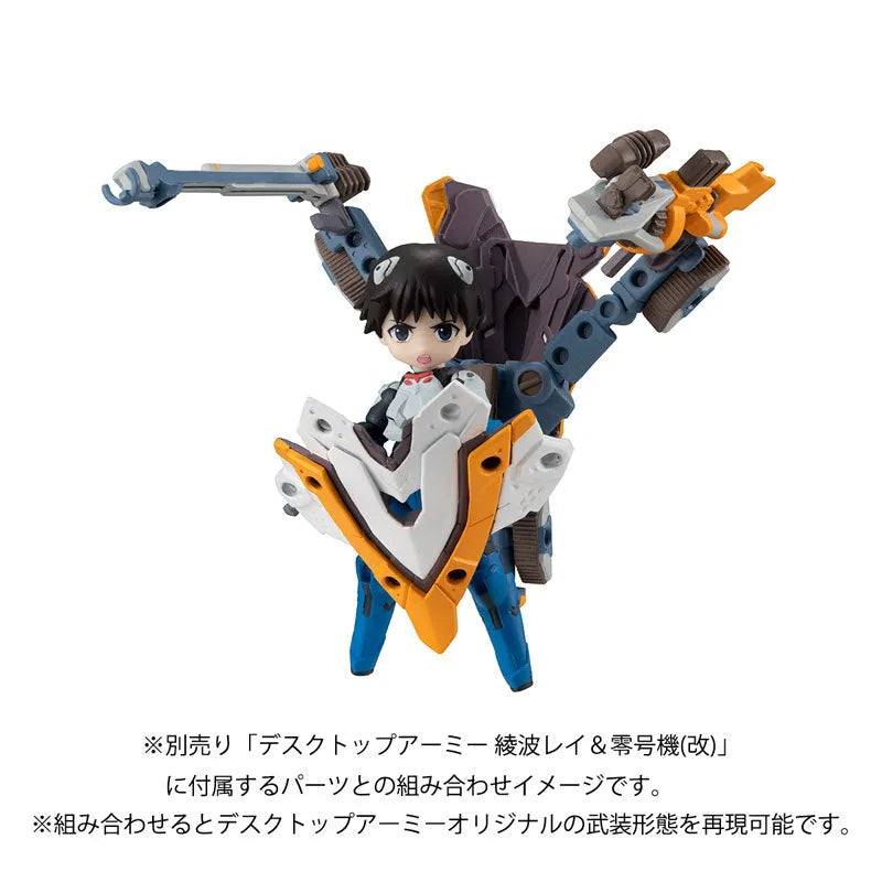 Evangelion Shin Gekijouban - EVA-01 - Ikari Shinji - Desktop Army - 1/1 (MegaHouse) [Shop Exclusive]ㅤ – MegaHouse – ActionFigureBrasil