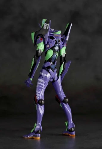 Evangelion Shin Gekijouban - EVA-01 - Revoltech - 100EX - Eva Racing 2012/ Evangelion RT EVA-01 Apple Shiden (Kaiyodo)ㅤ – Kaiyodo – ActionFigureBrasil