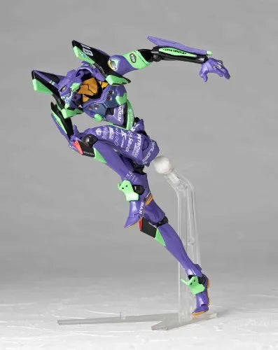 Evangelion Shin Gekijouban - EVA-01 - Revoltech - 100EX - Eva Racing 2012/ Evangelion RT EVA-01 Apple Shiden (Kaiyodo)ㅤ – Kaiyodo – ActionFigureBrasil