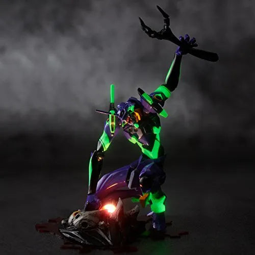Evangelion Shin Gekijouban - EVA-01 - Sachiel - Evangelion Evolution EV-001 - Legacy of Revoltech LR-048 - Revoltech No.100 (Kaiyodo)ㅤ – Kaiyodo – ActionFigureBrasil