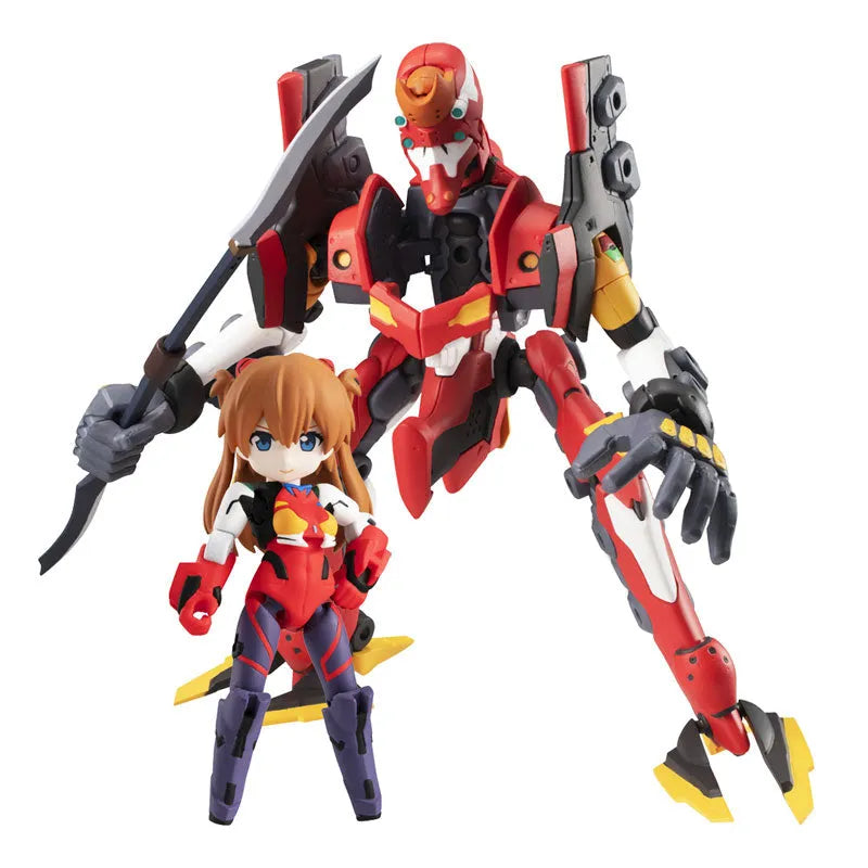 Evangelion Shin Gekijouban - EVA-02 - Souryuu Asuka Langley - Desktop Army - 1/1 (MegaHouse) [Shop Exclusive]ㅤ – MegaHouse – ActionFigureBrasil