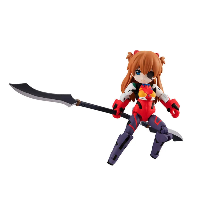 Evangelion Shin Gekijouban - EVA-02 - Souryuu Asuka Langley - Desktop Army - 1/1 (MegaHouse) [Shop Exclusive]ㅤ – MegaHouse – ActionFigureBrasil