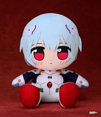Evangelion Shin Gekijouban: Ha - Ayanami Rei - Big Nuigurumi - Kuripan (Good Smile Company)ㅤ – Good Smile Company – ActionFigureBrasil — ângulo diferente