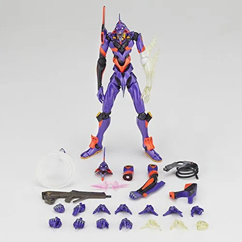 Evangelion Shin Gekijouban: Ha - EVA-01 - Evangelion Evolution EV-015 - Legacy of Revoltech LR-038 - Revoltech No.076 - Awakening ver. (Kaiyodo)ㅤ – Kaiyodo – ActionFigureBrasil