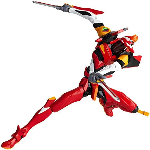 Evangelion Shin Gekijouban: Ha - EVA-02 - Evangelion Evolution EV-005 - Legacy of Revoltech LR-032 - Revoltech No.102 (Kaiyodo)ㅤ – Kaiyodo – ActionFigureBrasil