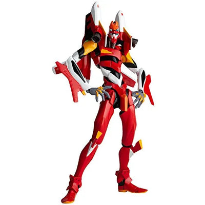 Evangelion Shin Gekijouban: Ha - EVA-02 - Evangelion Evolution EV-005 - Legacy of Revoltech LR-032 - Revoltech No.102 (Kaiyodo)ㅤ – Kaiyodo – ActionFigureBrasil — com base expositora