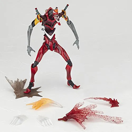 Evangelion Shin Gekijouban: Ha - EVA-02 - Evangelion Evolution EV-016 - Legacy of Revoltech LR-035 - Revoltech No.090 - The Beast (Kaiyodo)ㅤ – Kaiyodo – ActionFigureBrasil
