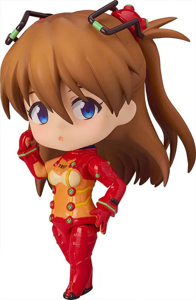 Evangelion Shin Gekijouban: Ha - Souryuu Asuka Langley - Nendoroid #2810 - Test Suit Ver. (Good Smile Company)ㅤ – Good Smile Company – ActionFigureBrasil