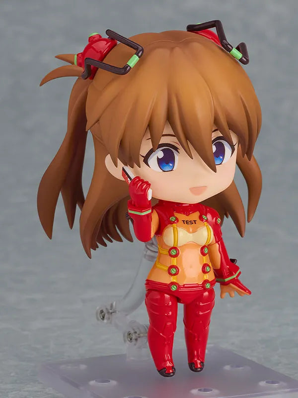 Evangelion Shin Gekijouban: Ha - Souryuu Asuka Langley - Nendoroid #2810 - Test Suit Ver. (Good Smile Company)ㅤ – Good Smile Company – ActionFigureBrasil