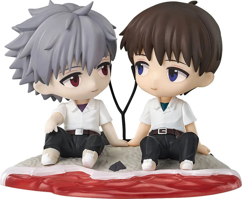 Evangelion Shin Gekijouban - Ikari Shinji - Nagisa Kaworu - Mini Memory (Good Smile Arts Shanghai, Good Smile Company)ㅤ – Good Smile Arts Shanghai – ActionFigureBrasil