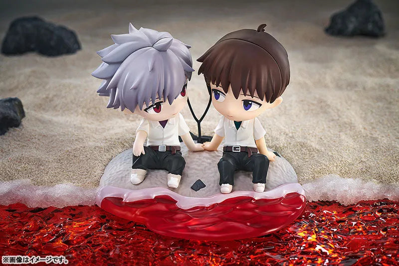Evangelion Shin Gekijouban - Ikari Shinji - Nagisa Kaworu - Mini Memory (Good Smile Arts Shanghai, Good Smile Company)ㅤ – Good Smile Arts Shanghai – ActionFigureBrasil