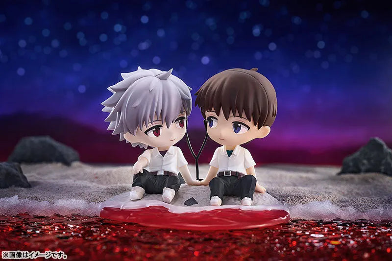 Evangelion Shin Gekijouban - Ikari Shinji - Nagisa Kaworu - Mini Memory (Good Smile Arts Shanghai, Good Smile Company)ㅤ – Good Smile Arts Shanghai – ActionFigureBrasil