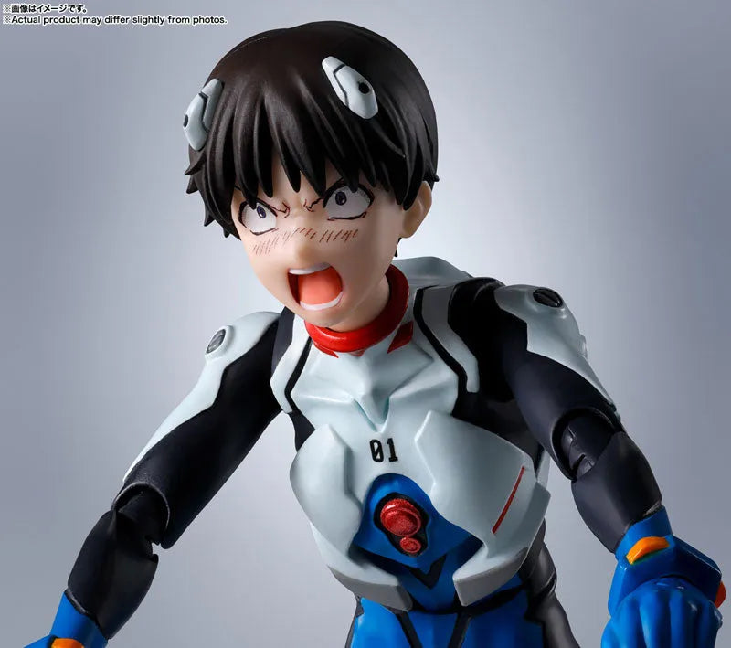 Evangelion Shin Gekijouban - Ikari Shinji - S.H.Figuarts (Bandai Spirits)ㅤ – Bandai Spirits – ActionFigureBrasil