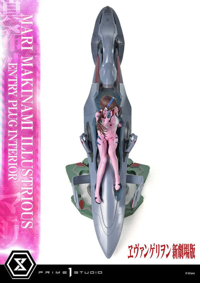 Evangelion Shin Gekijouban - Makinami Mari Illustrious - Ultimate Premium Masterline UPMEVA-03 - 1/4 - Entry Plug Interior (Prime 1 Studio)ㅤ – Prime 1 Studio – ActionFigureBrasil — com base expositora