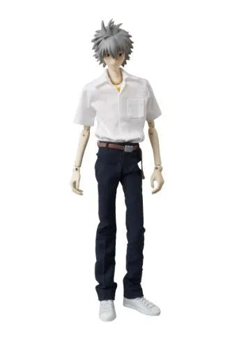 Evangelion Shin Gekijouban - Nagisa Kaworu - Real Action Heroes - 585 - Uniform Ver. (Medicom Toy)ㅤ – Medicom Toy – ActionFigureBrasil — ângulo diferente