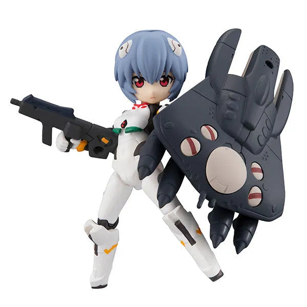 Evangelion Shin Gekijouban: Q - Ayanami Rei - Souryuu Asuka Langley - Makinami Mari Illustrious - Desktop Army Evangelion Shin Gekijouban (MegaHouse)ㅤ – MegaHouse – ActionFigureBrasil