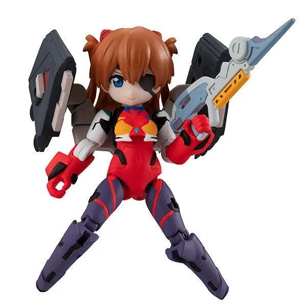 Evangelion Shin Gekijouban: Q - Ayanami Rei - Souryuu Asuka Langley - Makinami Mari Illustrious - Desktop Army Evangelion Shin Gekijouban (MegaHouse)ㅤ – MegaHouse – ActionFigureBrasil