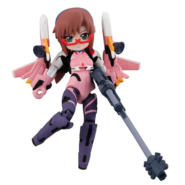 Evangelion Shin Gekijouban: Q - Ayanami Rei - Souryuu Asuka Langley - Makinami Mari Illustrious - Desktop Army Evangelion Shin Gekijouban (MegaHouse)ㅤ – MegaHouse – ActionFigureBrasil