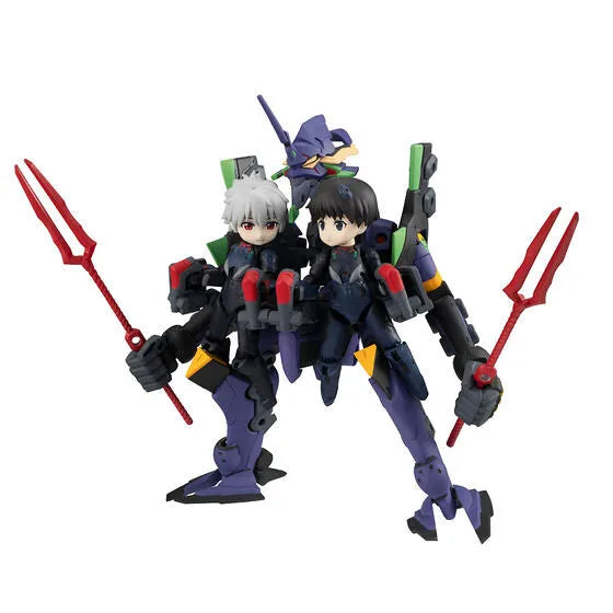 Evangelion Shin Gekijouban: Q - EVA-13 - Ikari Shinji - Nagisa Kaworu - Desktop Army - 1/1 (MegaHouse) [Shop Exclusive]ㅤ – MegaHouse – ActionFigureBrasil