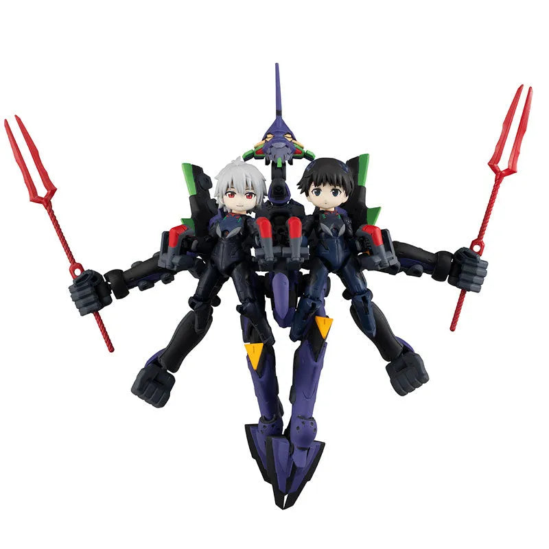 Evangelion Shin Gekijouban: Q - EVA-13 - Ikari Shinji - Nagisa Kaworu - Desktop Army - 1/1 (MegaHouse) [Shop Exclusive]ㅤ – MegaHouse – ActionFigureBrasil