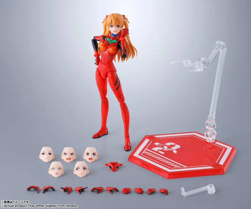 Evangelion Shin Gekijouban: Q - Souryuu Asuka Langley - S.H.Figuarts (Bandai Spirits)ㅤ – Bandai Spirits – ActionFigureBrasil