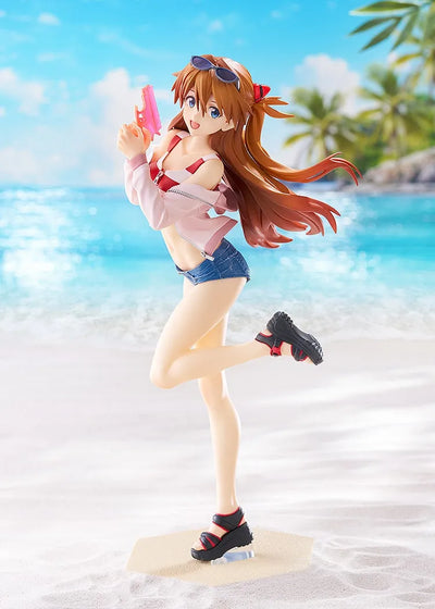 Evangelion Shin Gekijouban - Souryuu Asuka Langley - Beach Queens - Pop Up Parade - L (Good Smile Company) [Shop Exclusive]ㅤ – Good Smile Company – ActionFigureBrasil — embalagem